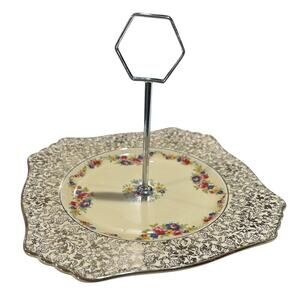 Vintage Royal Winton Grimwades Chintzware Square Handled Tray England